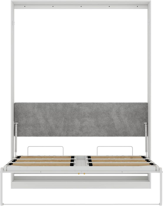 Queen Murphy Bed 85 Inch Wall BedFrameWithHydraulic