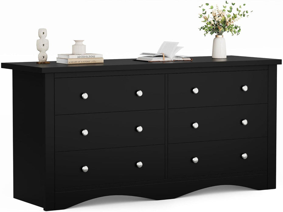 Charcoal Extra Large Dresser With Generous Storage