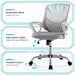 Ergonomic Mesh Office Chair with Armrests and Height Adjustment