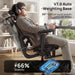 Ergonomic Mesh Office Chair - 10 Hours Comfort Dual Lumbar Support, 330Lbs