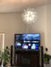 Gold Nine Light Crystal Chandelier Pendant Lighting