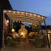 13'X10' Outdoor Wall Mounted Gazebo, Outdoor Pergola-Beige