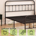 Metal Bed Frame Queen Size,Easy to Assemble,Black