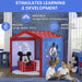 Disney Mickey Mouse Indoor Playhouse with Fabric Tent for Boys and Girls by , Great Sleep or Play Area for Kids - Fits Toddler Bed