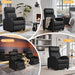 Modern Recliner Sofa with Lumbar Support