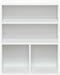 Pasir 3 Tier Display Bookcase, White