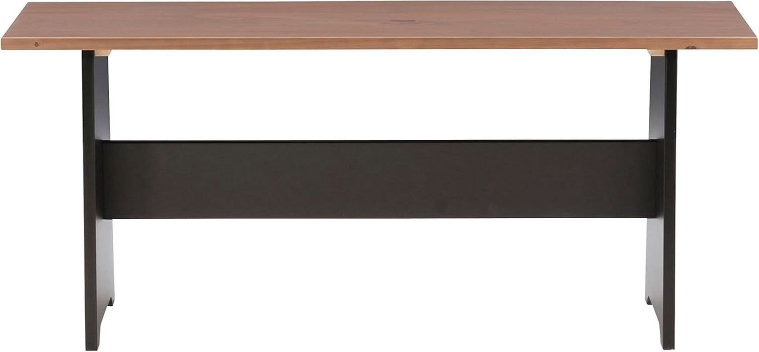 Black and Pecan Breakfast Dining Set Ardmore Nook