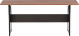Black and Pecan Breakfast Dining Set Ardmore Nook