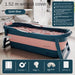 Adult Foldable Portable Bathtubs Modern Home Hot Tub Simple Plastic Ice Bath Bucket Creative Full Body Designer Swimming Pool