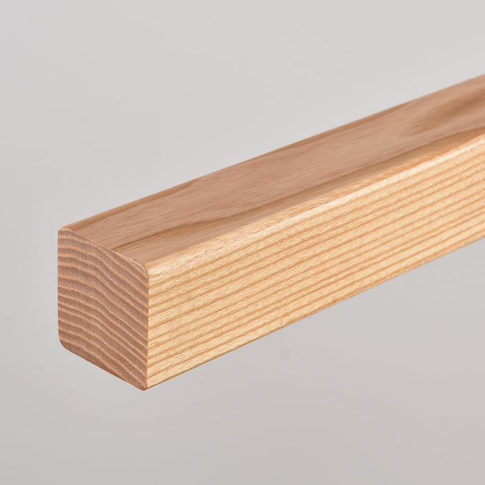 39 Inches Natural Wood Dimmable PendantLight Fixture