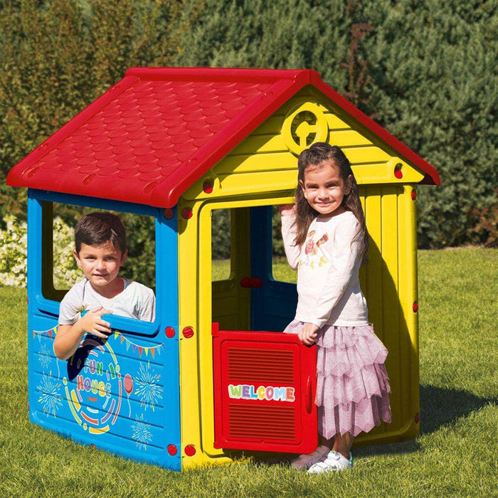 Dolu : My First City Playhouse - Indoor & Outdoor Toy Home, 53" High, Durable &