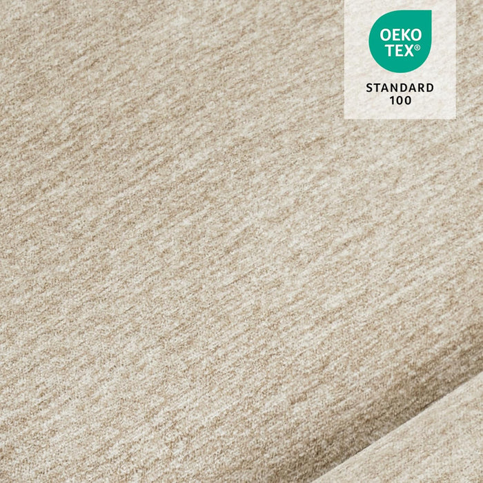 87.8" Wall Hugger Power Reclining Sofa with Drop down Table, 3-Seater Recliner Couch for Small Spaces Living Room RV, USB Ports, Fabric PR635M3 (Beige)