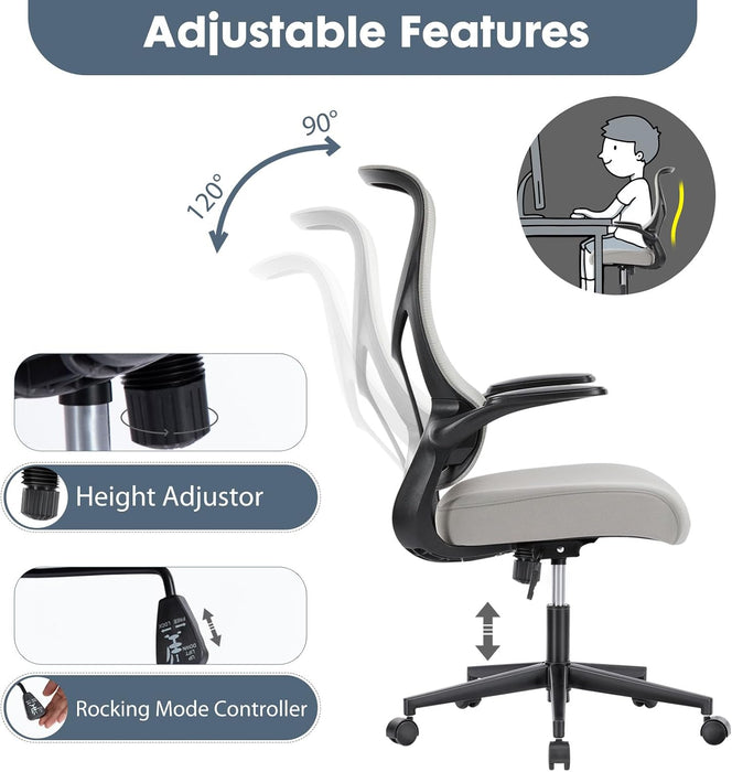 Executive Home Office Chair, Ergonomic Computer Desk Chair, Mesh