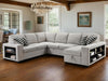 Oversized Sectional Sleeper Sofa with Storage