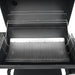 28" Offset Steel Charcoal Smoker Grill with Side Firebox, Black, New