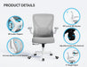Office Chair: 330LBS Mesh Ergonomic Desk Chair Comfy with 3D Lumbar& Swivel
