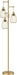 Dimmable Floor Lamp, Industrial Floor Lamps for Living Room, Gold Tree Lamp Standing Lamp Tall Lamps with 3 Elegant Teardrop Cage Head & 800 Lumens LED Bulbs for Living Room Bedroom Office Dining Room