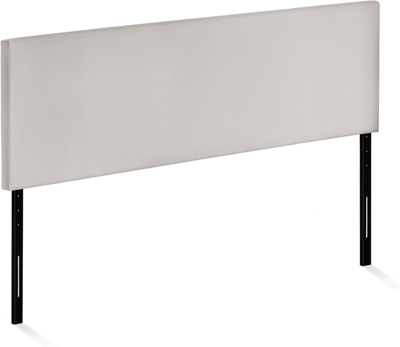 Roanne Plain Headboard, King, Fog