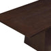 Coadz 82 Inch Wooden Dining Table, Modern Rectangular Kitchen Dinner Table for 6-8 People, Pedestal Wooden Dining Furniture for Kitchen Office Conference Room, Espresso Brown