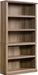 5 Tier Book Shelf Wooden Bookcase Multipurpose Bookshelf for Home Office, Living Room, in Salt Oak Finish