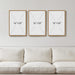 Framed Sun and Moon Boho Wall Art Bedroom, 3 Piece Abstract Minimalist Terracotta Canvas Painings Prints Artwork for Walls, Mid Century Modern Bohemian Pictures for Living Room Office Wall Decor, 16X24 Inch