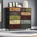 Dresser for Bedroom with 12 Drawers, Tall Fabric Drawer Dresser, Chest of Drawers for Closet, Nursery, Bedside, Living Room, Entryway, Hallway (Pattern)