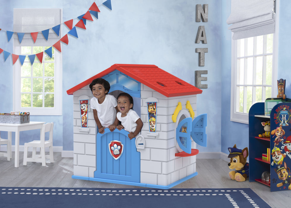 Nick Jr. PAW Patrol Plastic Indoor/Outdoor Playhouse with Easy Assembly by