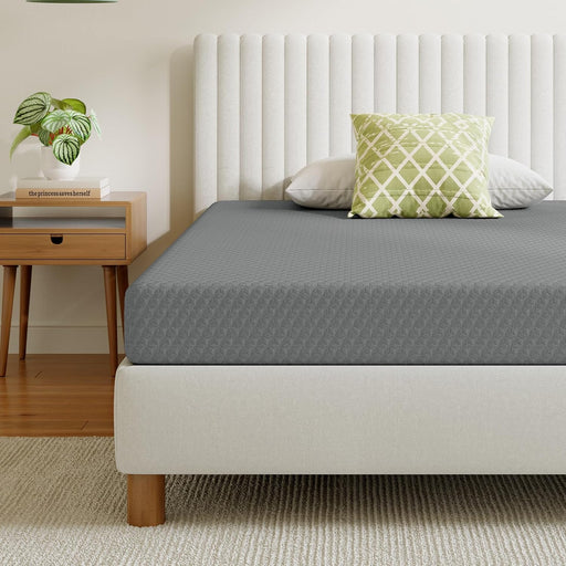 Queen Mattress 8 Inch, Queen Memory Foam Mattress for Cool Night Sleep & Pressure Relief, Wave Airflow Foam Mattresses for Enhanced Support & Breathability, Bed Mattresses in a Box