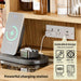 47 Inch Vanity Desk With Multifunctional Illumination
