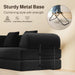 78.8 Inch Convertible Sofa Bed Removable Armrests