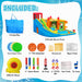 Inflatable Bounce House Water Slide 620W TurboBlower
