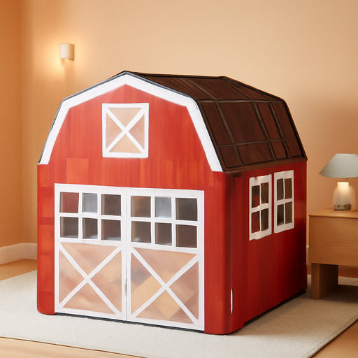 60810 Barnyard Playhouse Tent, 48" X 38" X 48", Multi