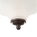 11 In. 2-Light Oil Rubbed Bronze Flush Mount