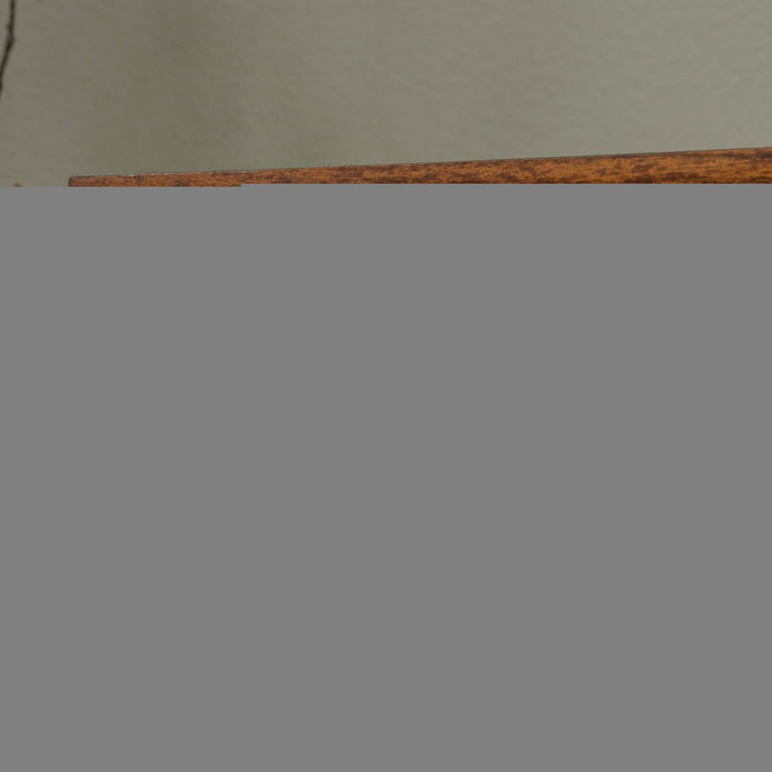 Carson Forge Rustic Vintage Computer Desk with Drawers Storage, in Washington Cherry Finish