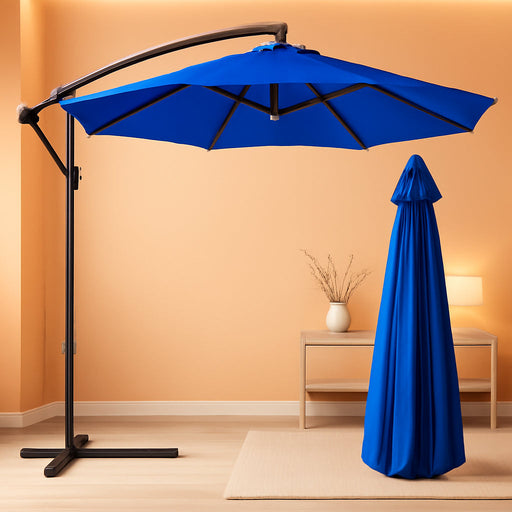 10 FT 6/8 Rib Umbrella Canopy Replacement Outdoor Market Patio Table Umbrella Strong and Thicck Canopy Cover for Backyard Garden Courtyard Swimming Pool Lawn (Canopy ONLY)