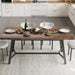 71" Wood Dining Table for 2/4/6/8, Large Rectangular Kitchen Table
