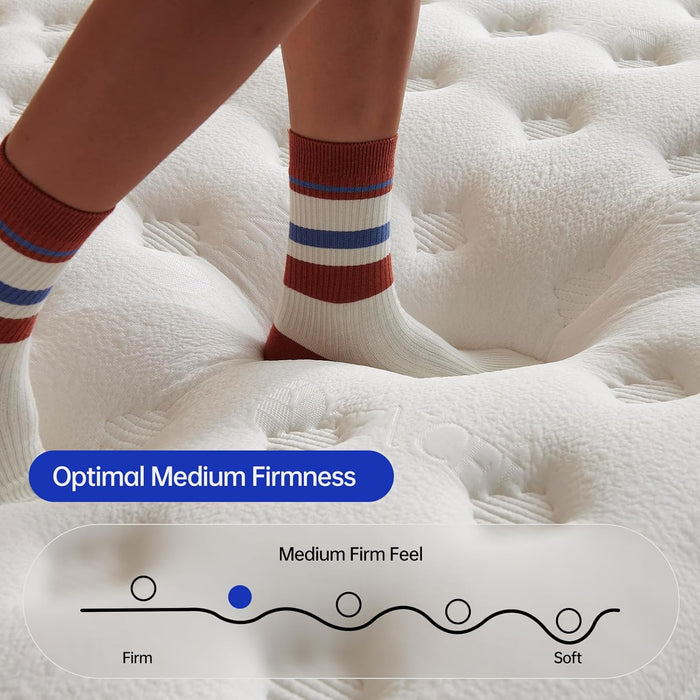 Fourteen Inch King Size Premium MemoryFoam Mattress