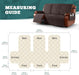 Waterproof Recliner Sofa Cover 1-Piece Couch Covers for Reclining Couches Reclining Sofa Cover Washable Furniture Protector with Elastic Straps Pocket for Kids, Pets (Chocolate, 3 Seater)