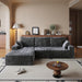 108-Inch Modular Sectional Couch With Oversized Chaise