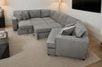 Oversized Sectional Sleeper Sofa with Chaise