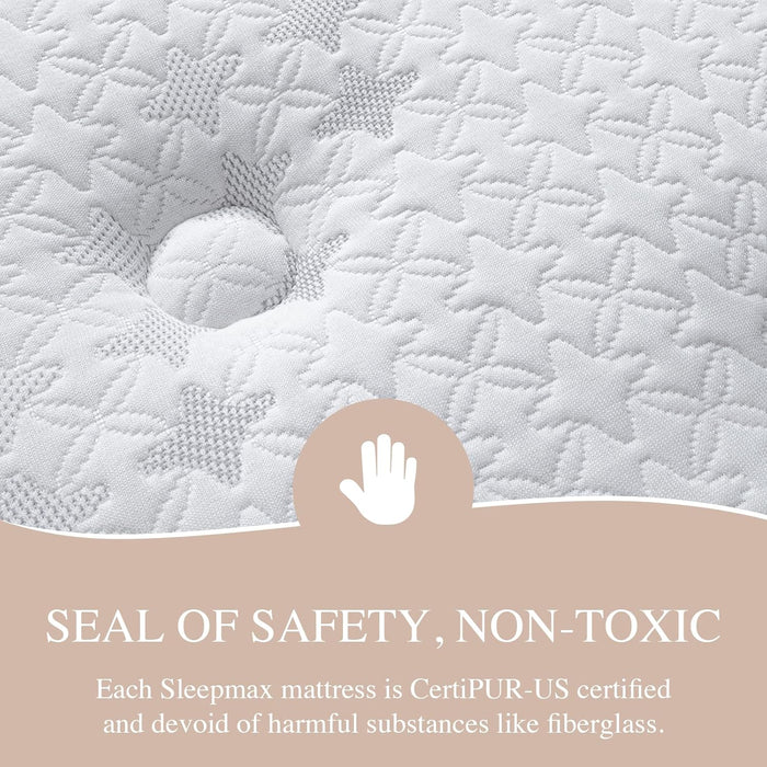 Firm Queen 14 Inch Mattress Hybrid LumbarSupportPlus