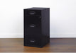 ® SOHO 18"D 3-Drawer Organizer Vertical File Cabinet, Black