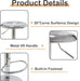 Bar Stools Set of 2, Adjustable Metal Bar Stools Swivel Counter Height Stool Backless Barstools for Kitchen Island Pub, Chrome - ShipItFurniture