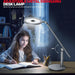 H6 Desk Lamp for Home Office, Dimmable Reading Table Light, Gray