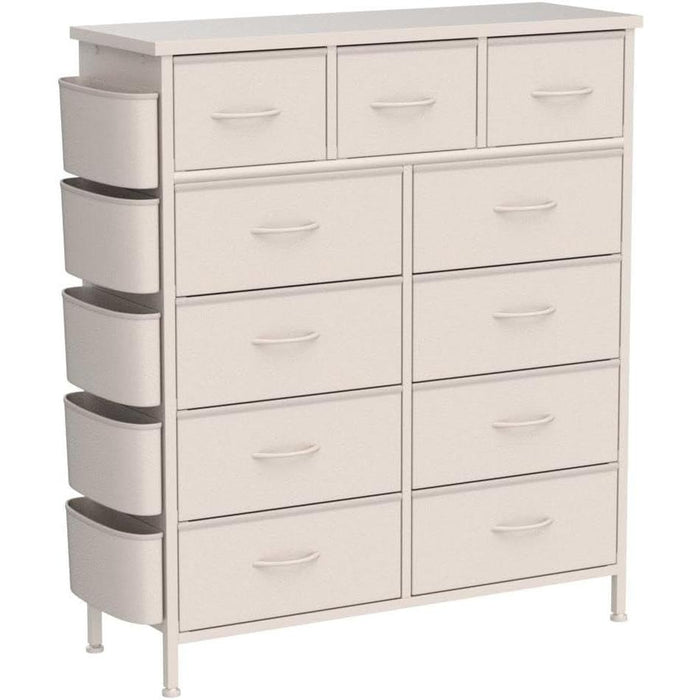 White Dresser with 11 Drawers