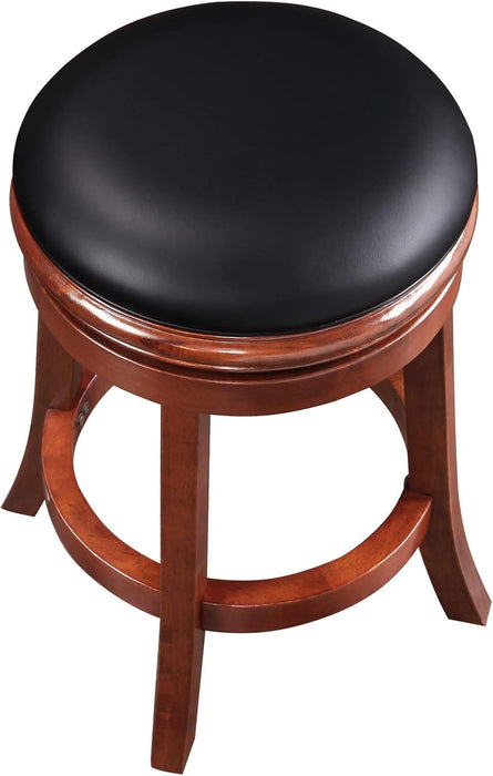 Backless Counter Height Stool, 24-Inch, Cherry