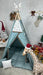 Teepee Tent Animal Montessori Tent Kids Playhouse Children'S Teepee Green Kids Room Decor Christmas Gift Children'S House Wigwam Kids Gift