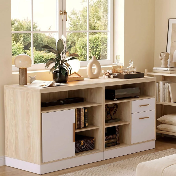 63Inch Walnut Commercial Grade Lateral File Cabinet
