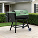 Electric Wood Pellet Smoker Grill 8 in 1 BBQ Grills for Outdoor Grill with Auto Feed & PID Temperature Control (180-450°F) and Rain Cover 456 Sq.In Cook Area for Backyard New House Gifts