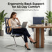Ergonomic Navy Blue PremiumGrade Office Desk Chair